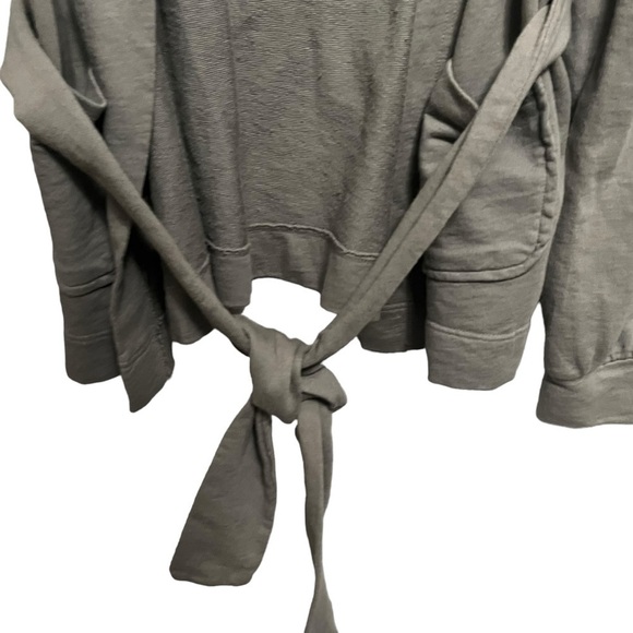 Anthropologie T.La Pleated Tie Front Cardigan - Picture 7 of 12